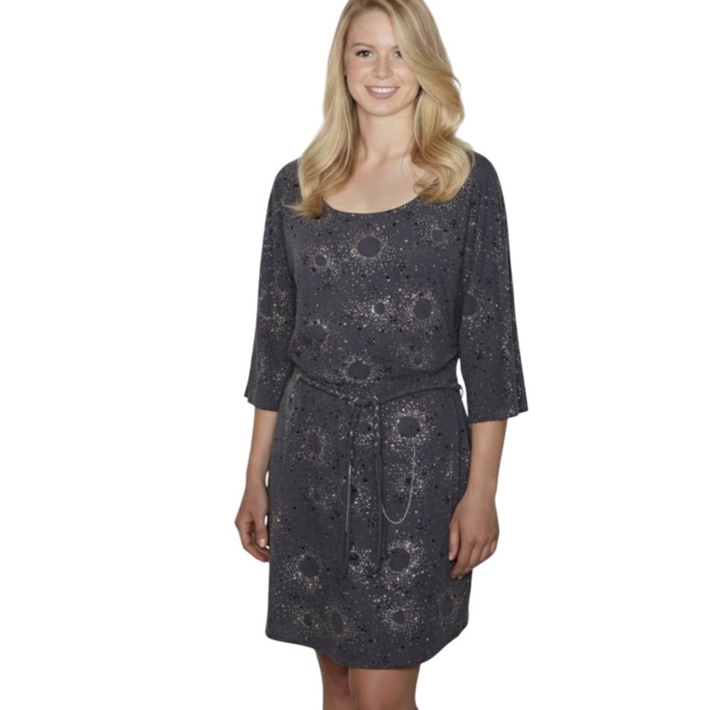 Charlotte Russe Dress Womens M Black Fairy Grunge Whimsigoth Vamp Witch Cocktail
